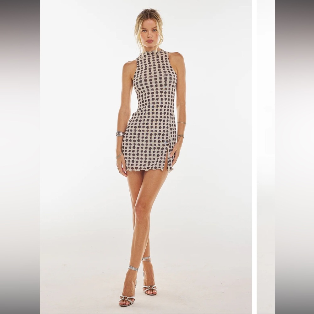 Resa Savannah mini dress in eclipse XS